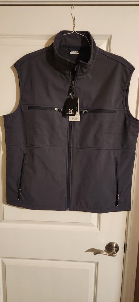 *NEW with TAGS*  Moheen Soft Shell Fleece Lined Vest, XL