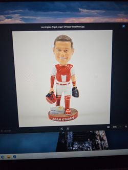 Logan O'Hoppe LAA Angel's MLB Baseball Bobblehead