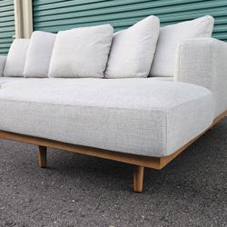 FREE DELIVERY!!! West Elm "Newport" 2pc Sectional Sofa ($3.7K Retail...60% OFF!!!)