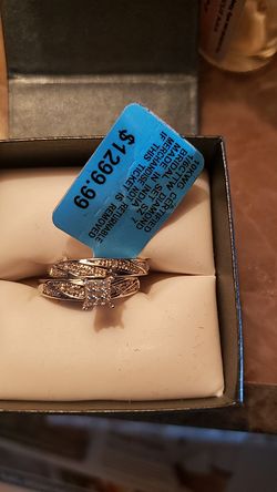 Bridal Set White Gold Sz. 7.