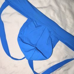 Blue Jockstrap Size Small