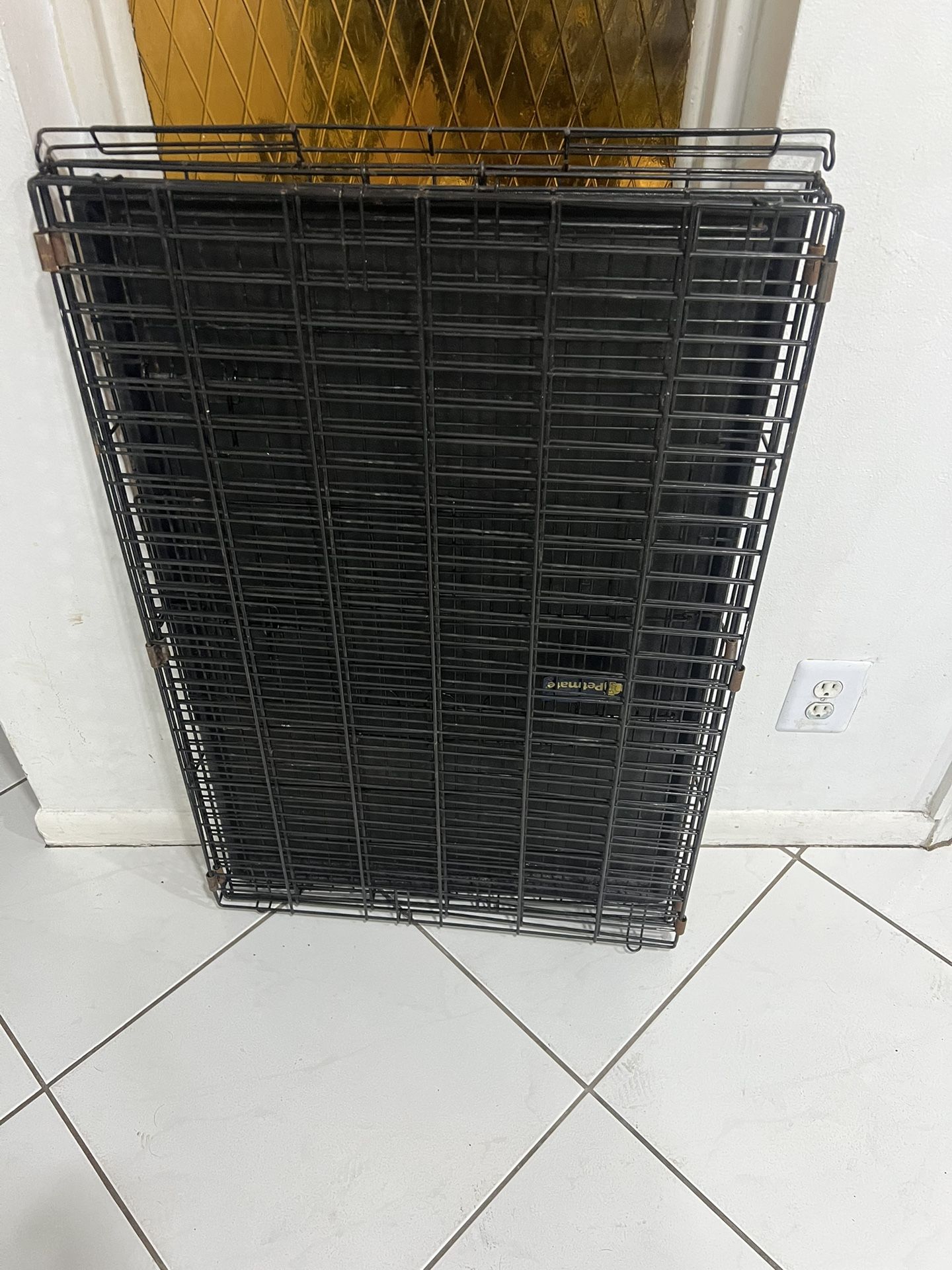 Medium Size Dog Crate Kennel Cage With Tray