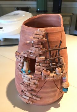 Anasazi Cliff Dwelling by Sandy Matthews