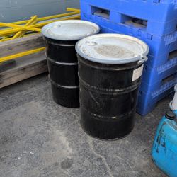 55 Gallon Steele Drums