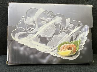 Rose garden three Section Tray 
