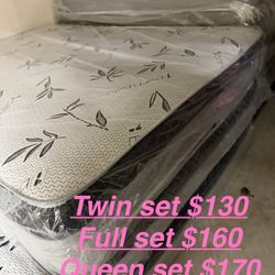 Full Mattress And Box Spring Same Day Deliver 