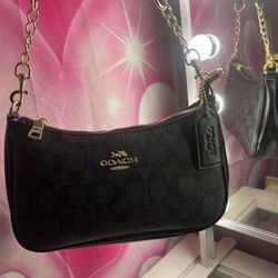 Black Coach Purse 