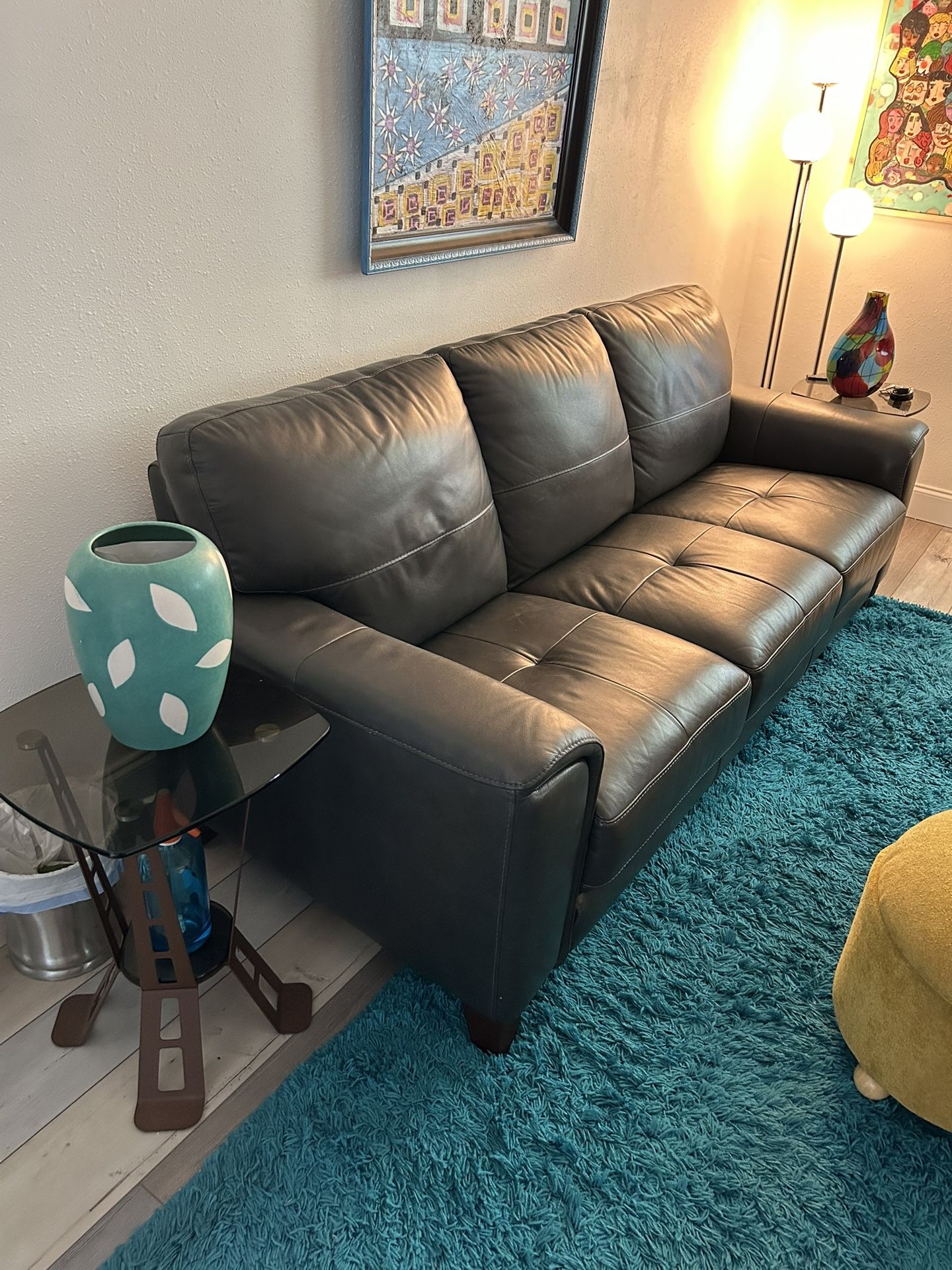 Leather Couch