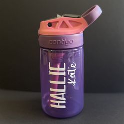 Personalized Kids Contigo Water Bottle 