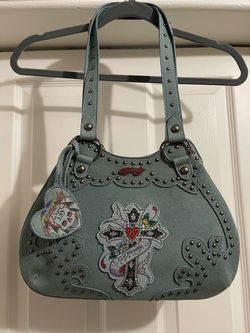 Ed Hardy Denim Purse