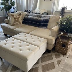 Sofa And Storage Bench