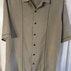 Axist Short Sleeve Khaki Shirt Jacket