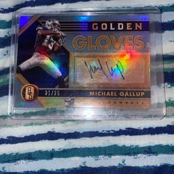 Michael Gallup Golden Gloves Auto 