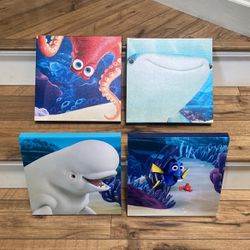 Disney Finding Dory Canvas Paintings