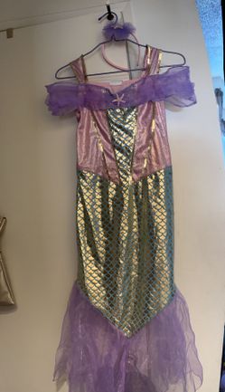 Girls Size L 10-12 Mermaid Costume