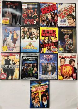 15 DVD Movie Lot Comedy Romance Tyler Perry Hitch Brown Sugar Sealed Set