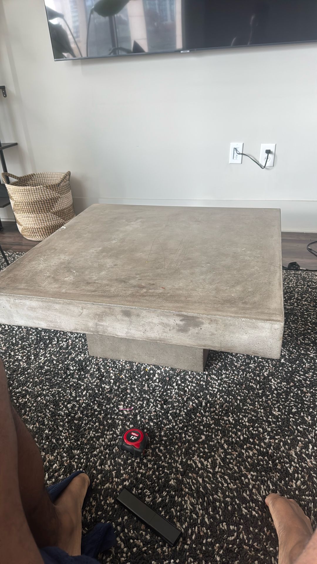 Coffee Table Cement