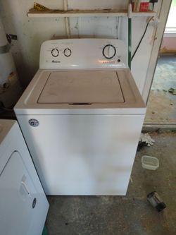 Washer and dryer