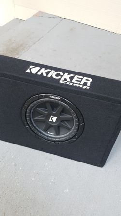 Subwoofer kicker 10"