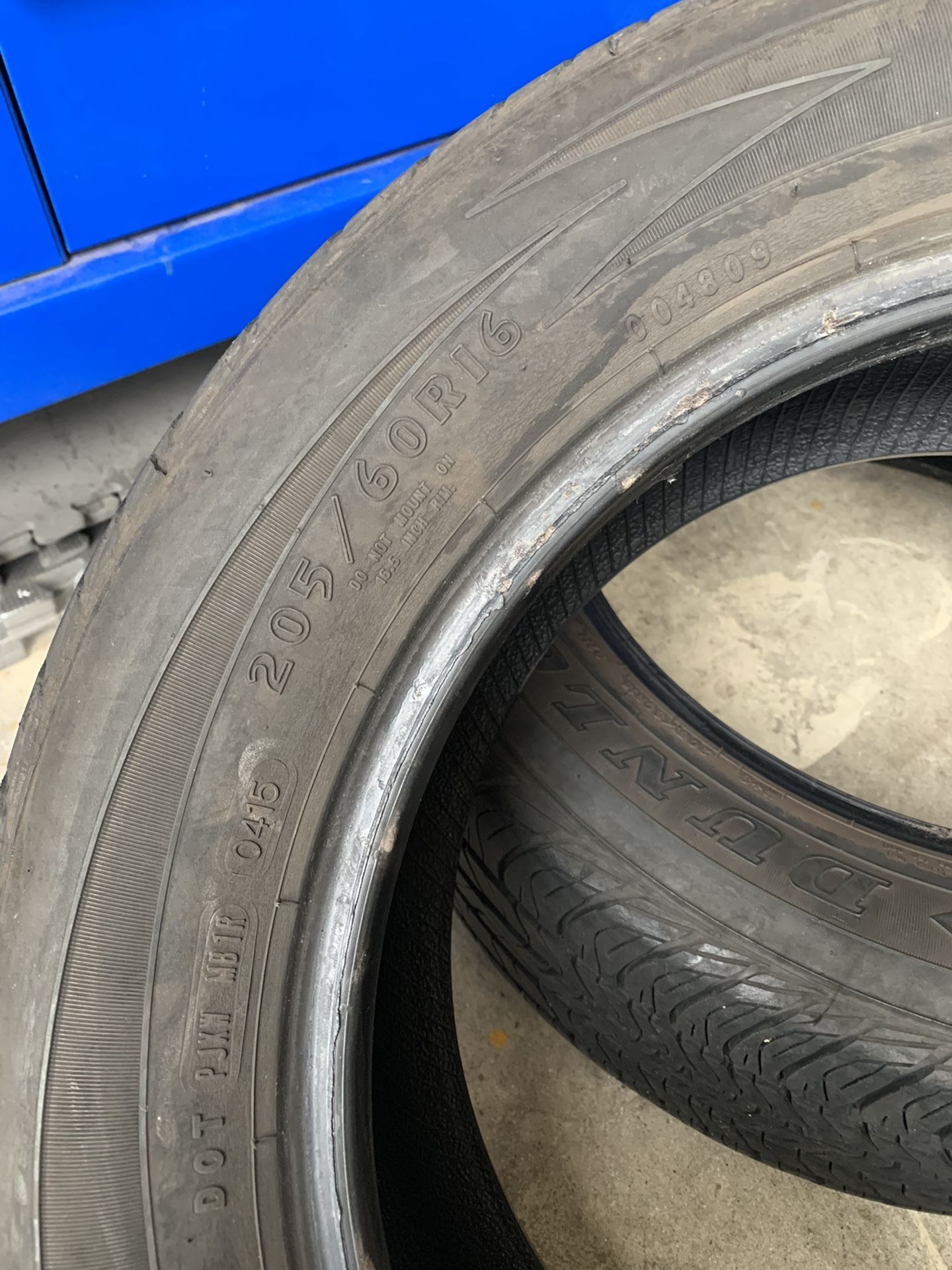 205/60R16 Used Tires