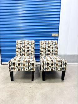 Pair of accent chairs