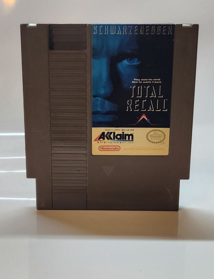 Nintendo NES "Total Recall" Tested And Working