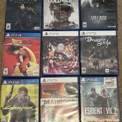 Prices for each game is listed in the description 