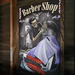 Barber Shop Art $10