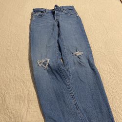 Women Levi’s 501 jeans W24 L30