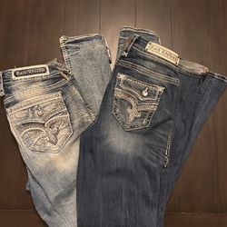 Vintage Rock Revival Jeans 