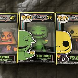 Disney Nightmare Before Christmas Funko Pops