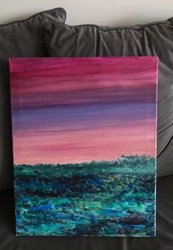 Original Acrylic painting 20 x 16 in