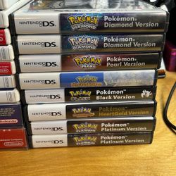 Pokemon Gameboy, GBA, DS And 3DS Games