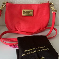 Pre-loved Marc by Marc Jacobs crossbody bag in neon orange