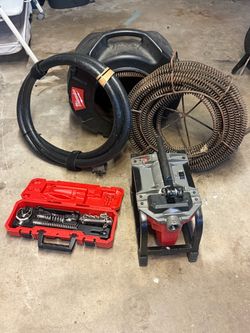M18 FUEL Cordless Drain Cleaning Sewer Sectional Machine Kit