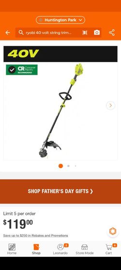 Ryobi trimmer
