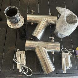 4 Inch Select Choice Boat Exhaust And Tips 