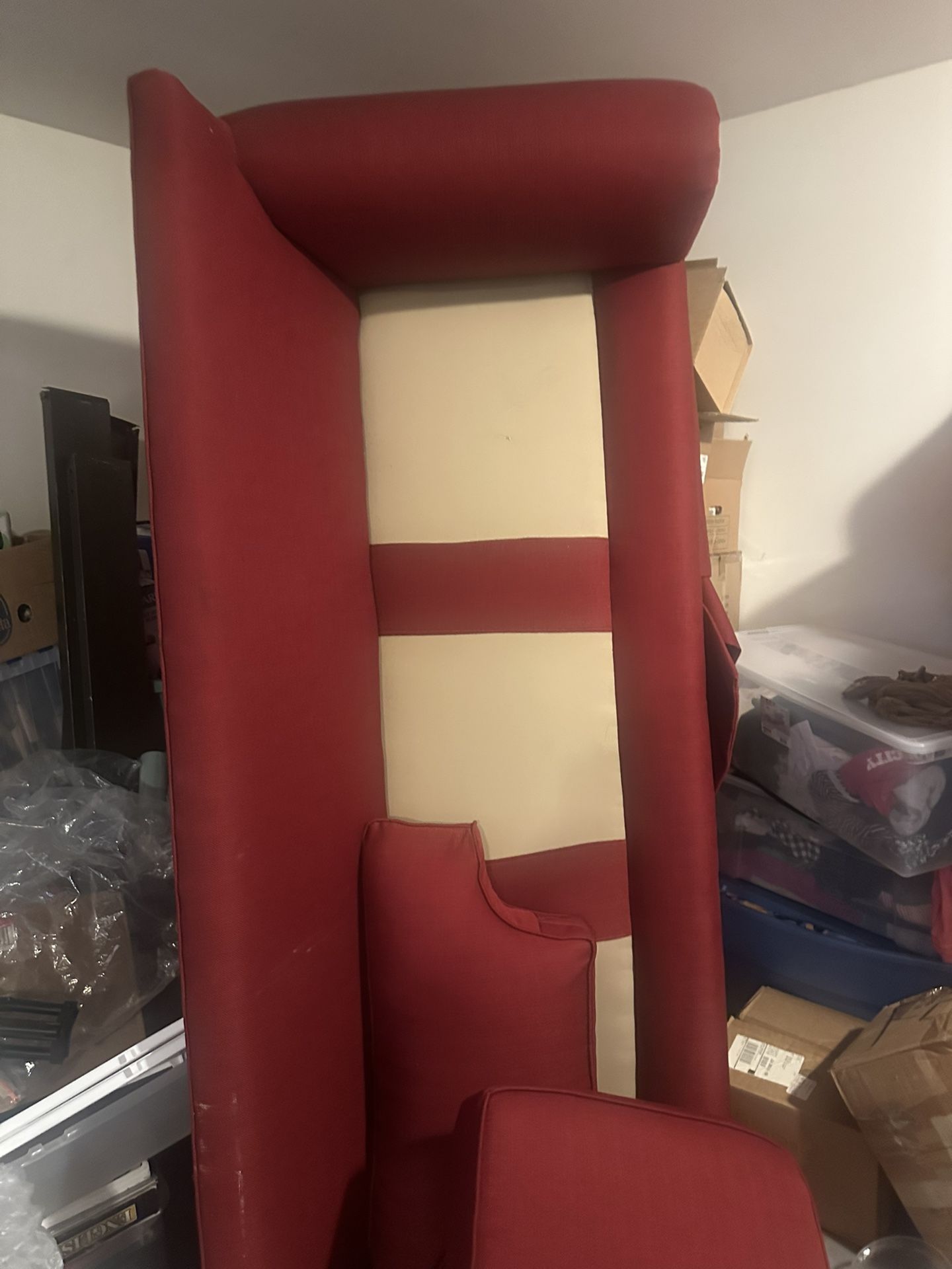 Red couch