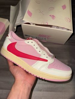 Jordan 1 low Travis Scott Tropical Pink