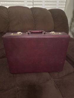 Vintage briefcase