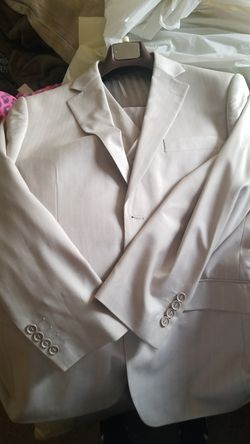 Men's light brown suit!