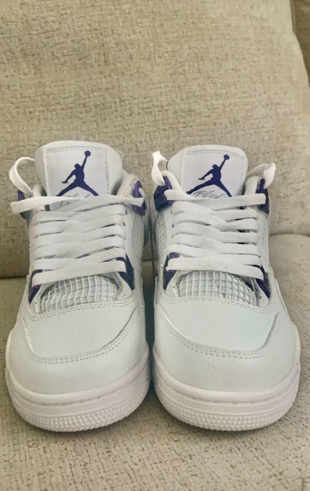 Jordan 4 Shoes Metallica purple Size 6.5