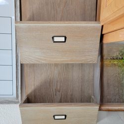 Pottery Barn Daily Organization System - Hanging Letter Bin