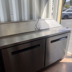 2 Door Mega Top Sandwich Table 