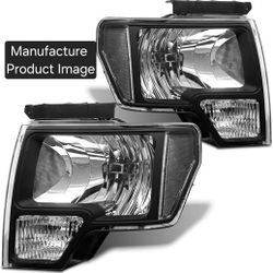 F150 Pickup Headlight Assembly for 2009-2014