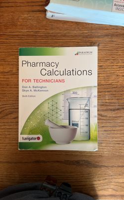 Pharmacy Calculations For Technicians