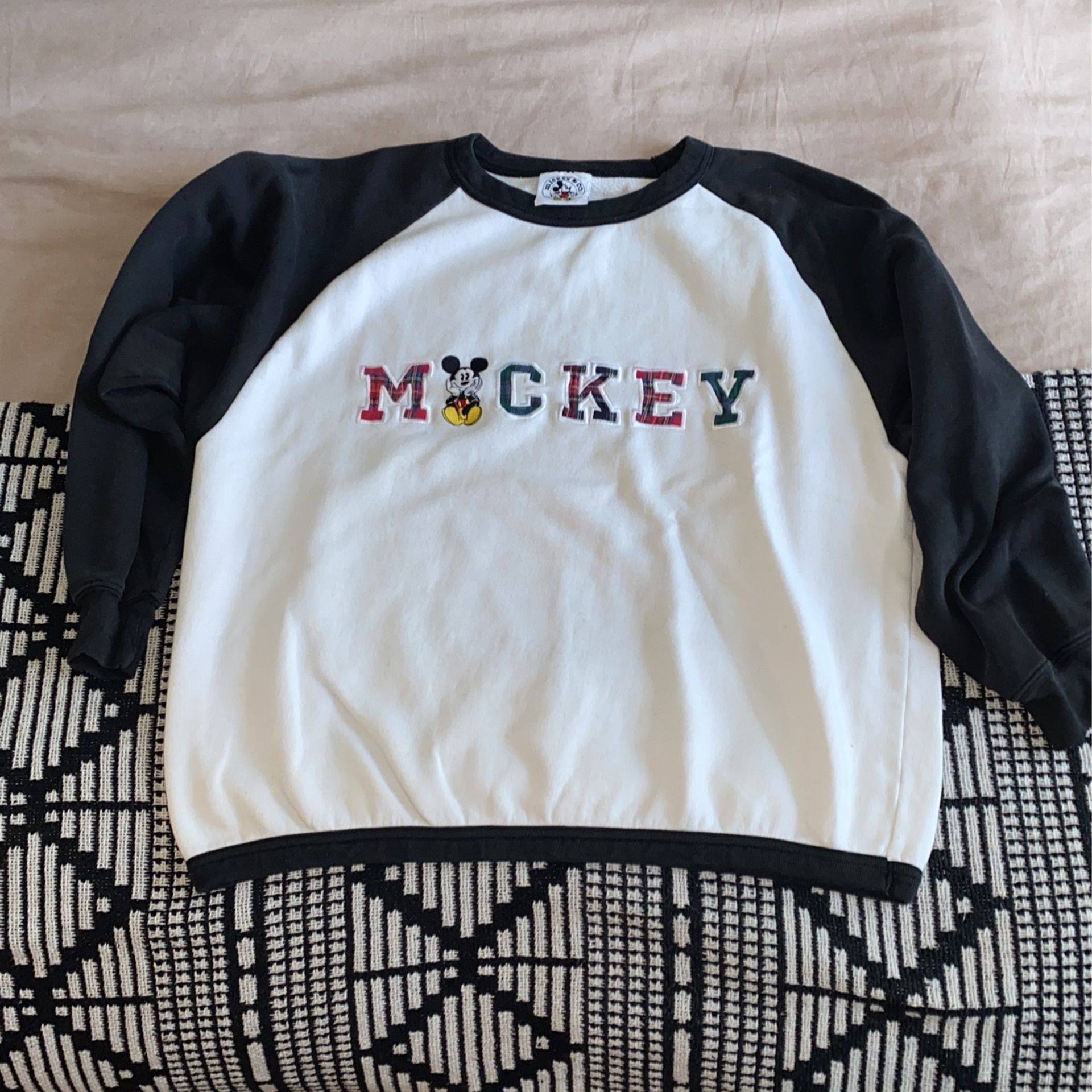 DISNEYLAND MICKEY CREWNECK SWEATER VINTAGE,All Products : American Fashion Style Bags On Sale