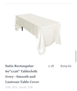 Wedding table items