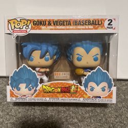 Goku & Vegeta (baseball) Funko