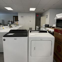 Electric Washer Dryer Set both Works Perfectly 1216 Hartford Turnpike Vernon CT